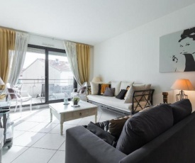 Appartement de 3 chambres a Cannes avec magnifique vue sur la ville terrasse amenagee et WiFi a 200 m de la plage