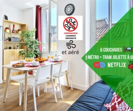 6 Couchages, Wifi Fibre & NETFLIX "experience-immo"