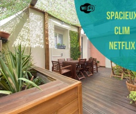 Sweet Home Family - Terrasse - Clim-Wifi-Netflix