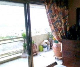 Appartement d'une chambre a Antibes avec magnifique vue sur la mer jardin clos et WiFi a 800 m de la plage