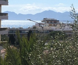 charming sea view 3 rooms pool residence Mas de Tanit CORINTHE 1e