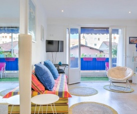 IMMOGROOM - Terrace - AC - 10min from the Palais - CONGRESSBEACHES