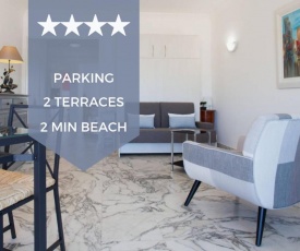 KIKILOUE 2 minutes from the beaches 2 terraces! Cannes Croisette area
