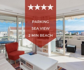 KIKILOUE RARE Sea view & terrace in the heart of Cannes Palm Beach