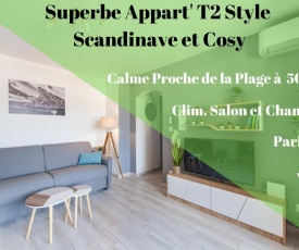 Apartment T2 Confort - Calme - Proche plage
