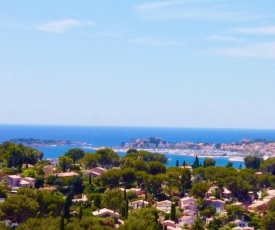 Bastide provençale vue mer à 5 min de la plage