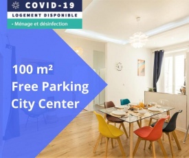 BIG Flat Ranked 3 Stars ! 2 FREE Secured Parking Spots Included !